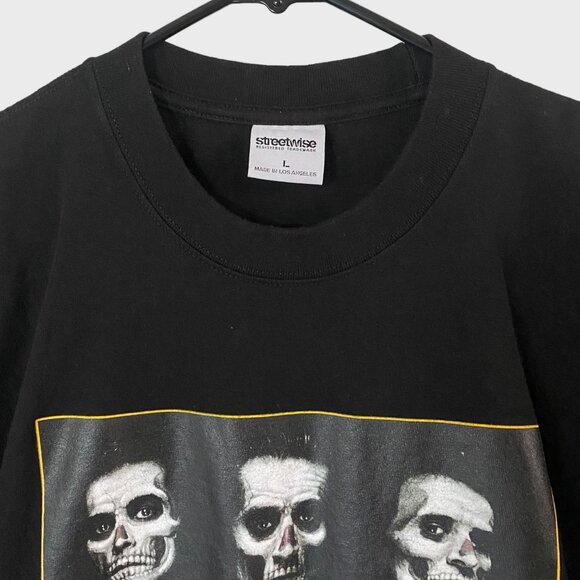 Streetwise Goodfellas Graphic T-Shirt Black Men's Large Short-Sleeve Mobster Tee - Picture 5 of 11